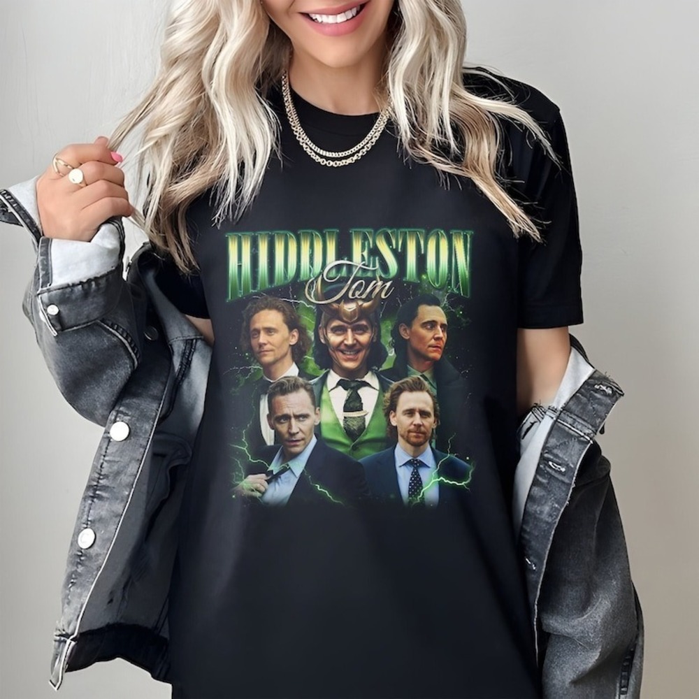 Tom Hiddleston T-Shirt, Character Movie Series Tshirt, Trendy Stylish Shirt